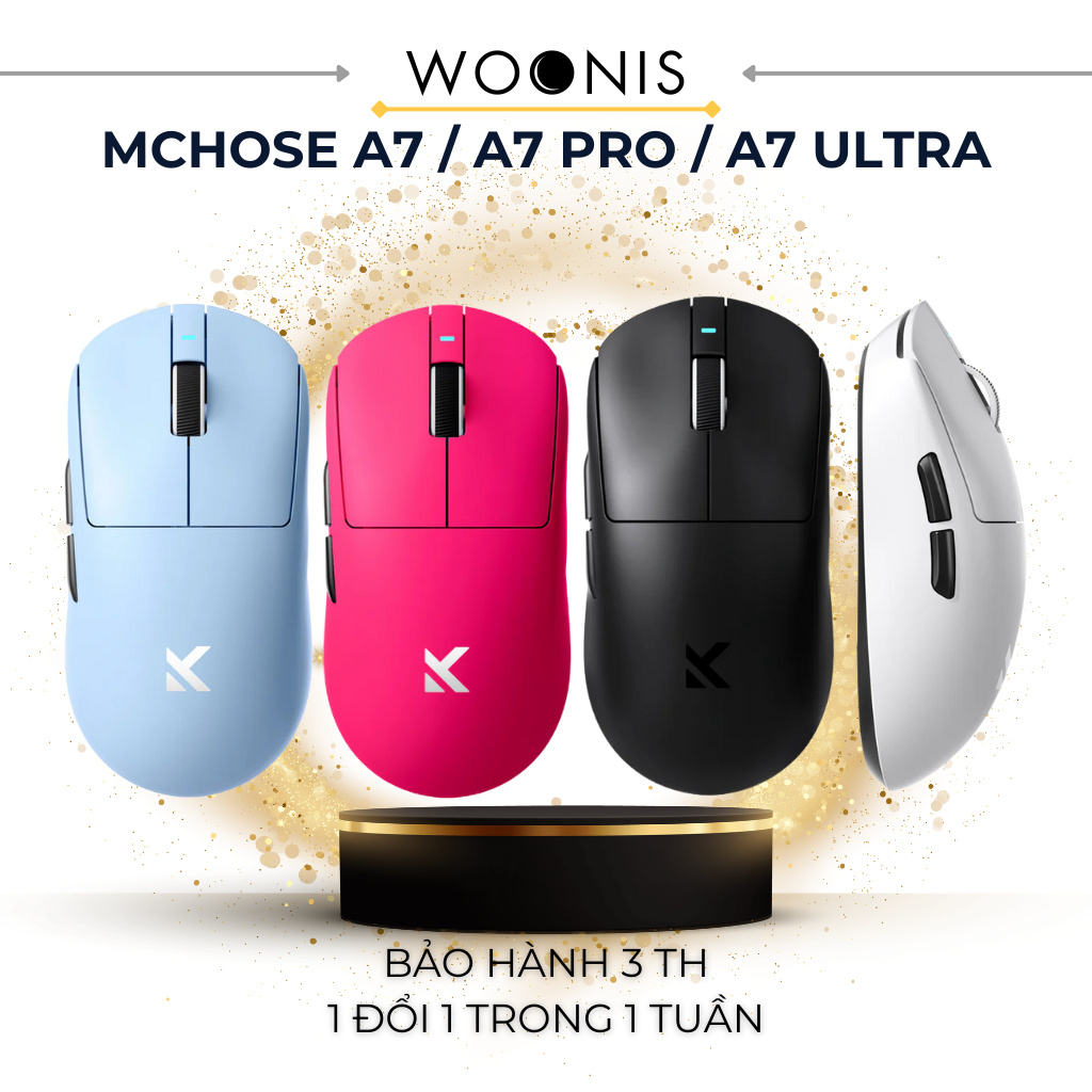 MCHOSE A7 Pro và A7 Ultra tại Woonis
