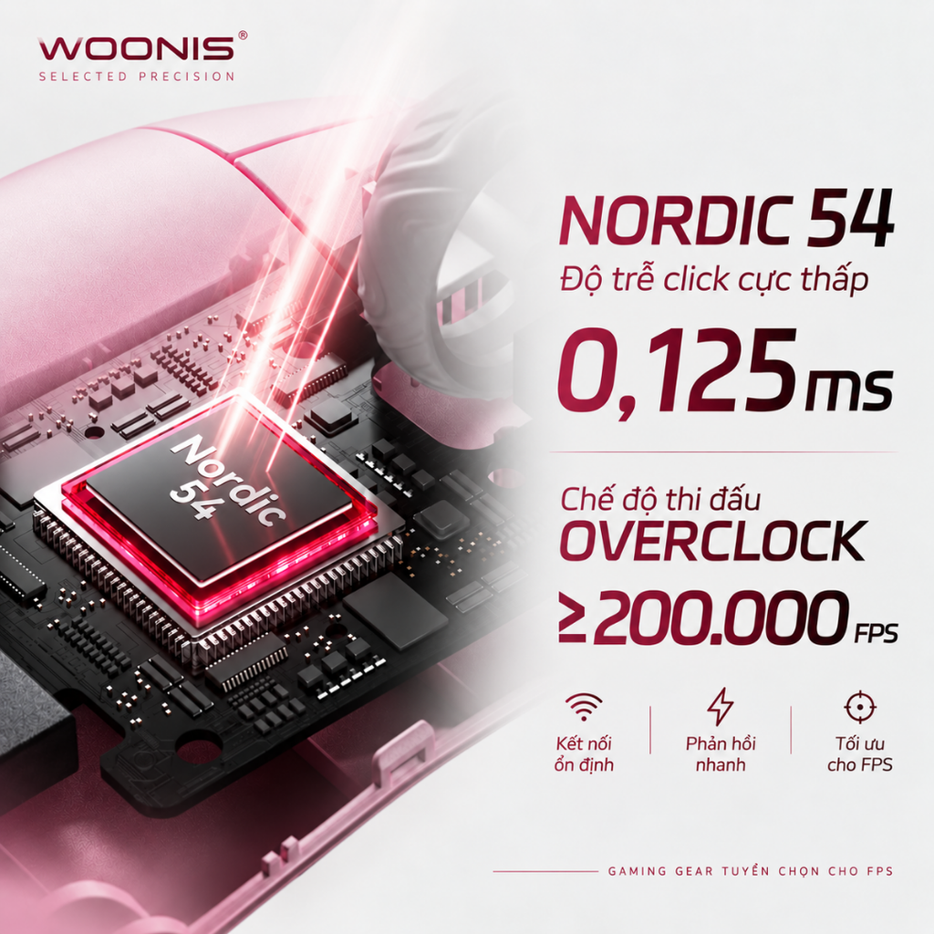 Chuột Gaming Không Dây Scyrox V8 – 8000Hz, 30K DPI, Siêu Nhẹ 40g