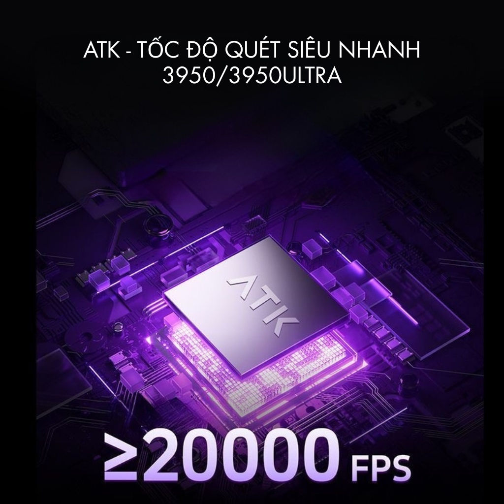 Scan rate trên 20000 FPS của PAW3950 và PAW3950 Ultra