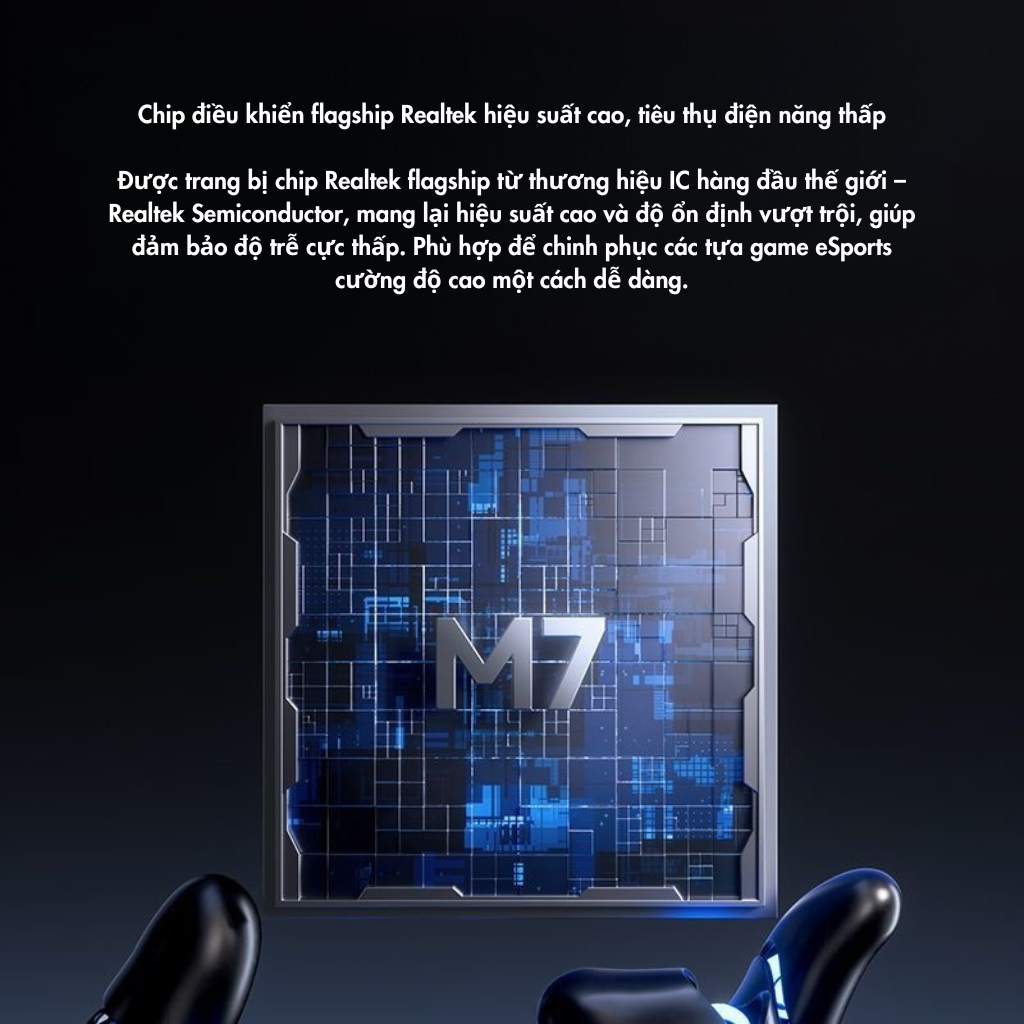 Chip điều khiển Realtek trên MCHOSE M7 Series
