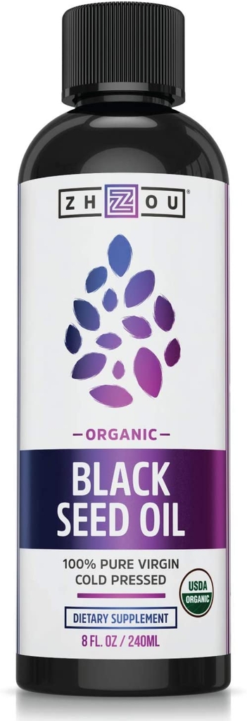 Dầu Hạt Thì Là Đen Ép Lạnh Hữu Cơ ZHOU Organic Black Seed Oil