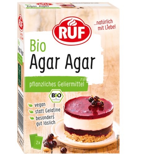 Bột Agar hữu cơ Ruf - Hộp 30g