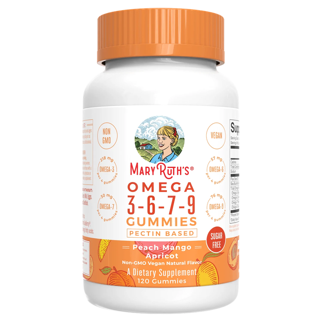 Kẹo Dẻo Bổ Sung Omega 3 6 7 8 MaryRuth's Omega 3-6-7-9 Gummies