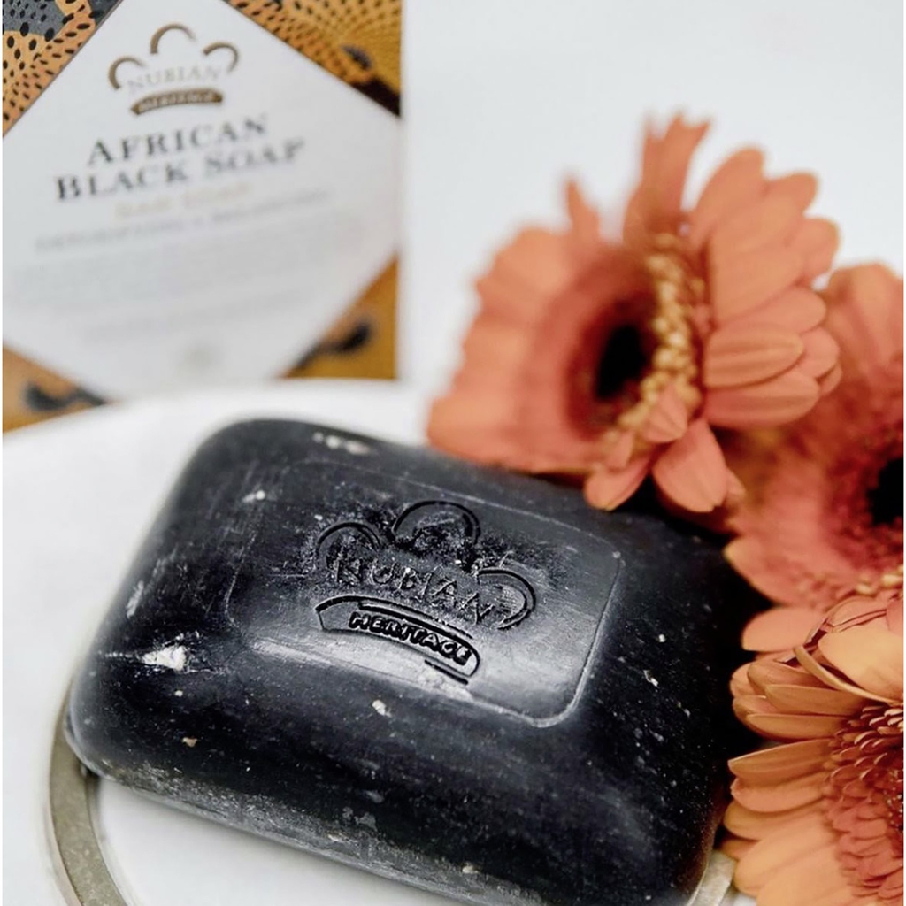 Xà Phòng Đen Châu Phi Nubian Heritage African Black Bar Soap