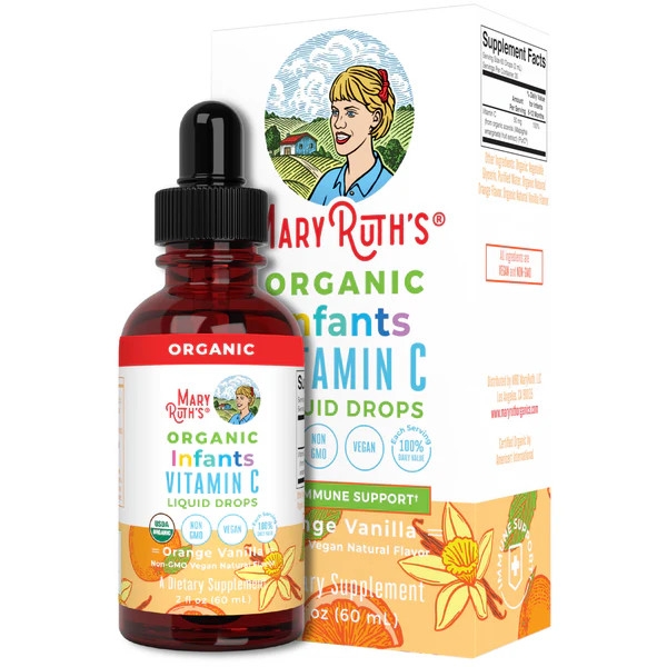 Vitamin C Hữu Cơ MaryRuth Organic Vitamin C Liquid Drops