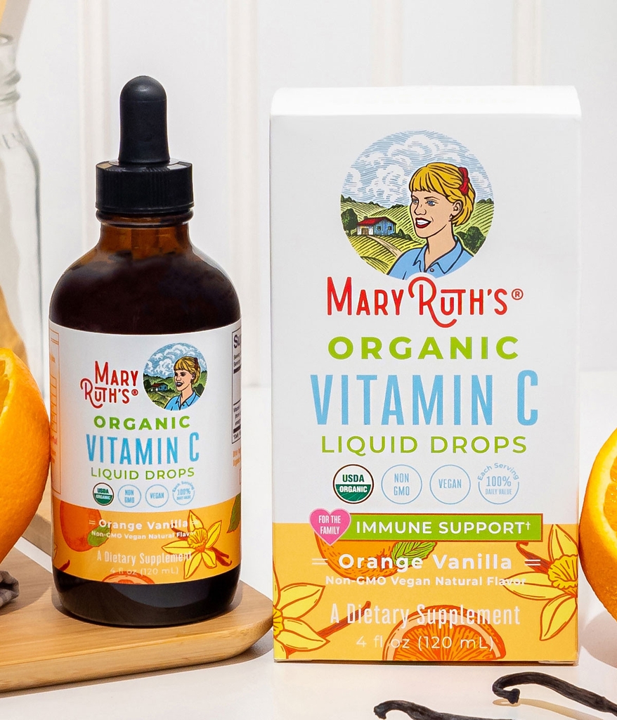 Vitamin C Hữu cơ 4y+ MaryRuths Organic Vitamin C Liquid Drops