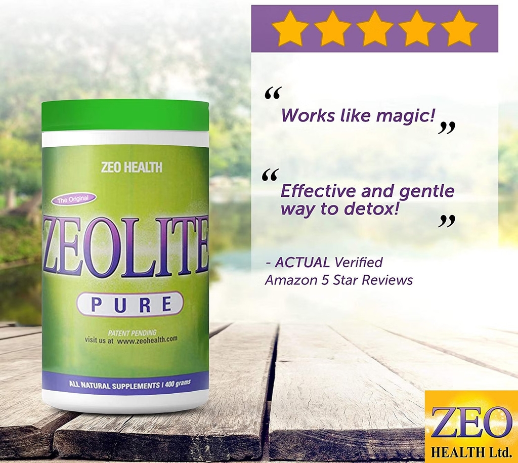 Bột Zeolite Zeo Health Zeolite Powder – Hỗ Trợ Thải Độc Kim Loại Nặng