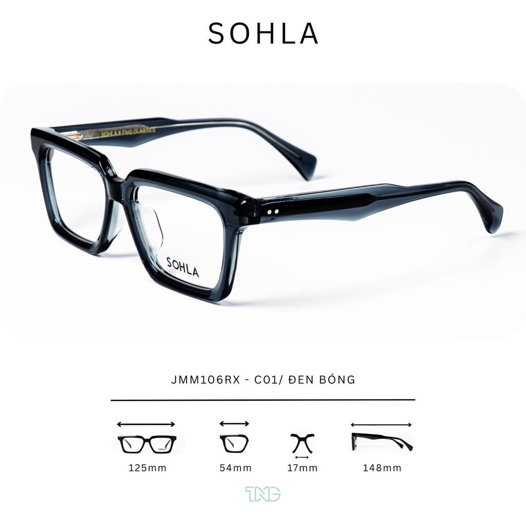 GỌNG KÍNH CẬN, HIỆU:SOHLA, MÃ JMM106RX
