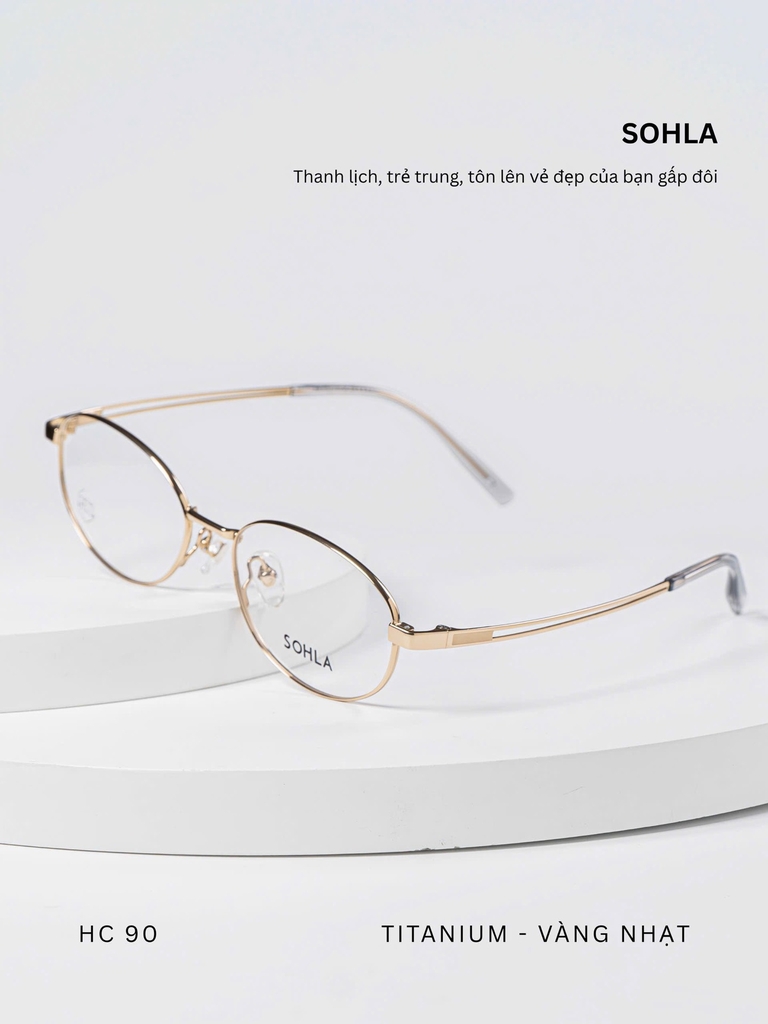 GỌNG KÍNH CẬN, HIỆU SOHLA, MÃ: HC90139