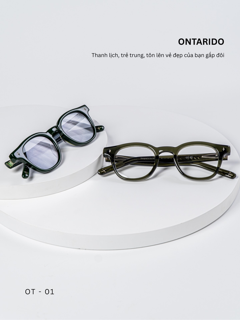 GỌNG KÍNH CẬN, HIỆU ONTARIDO, MÃ: OT01