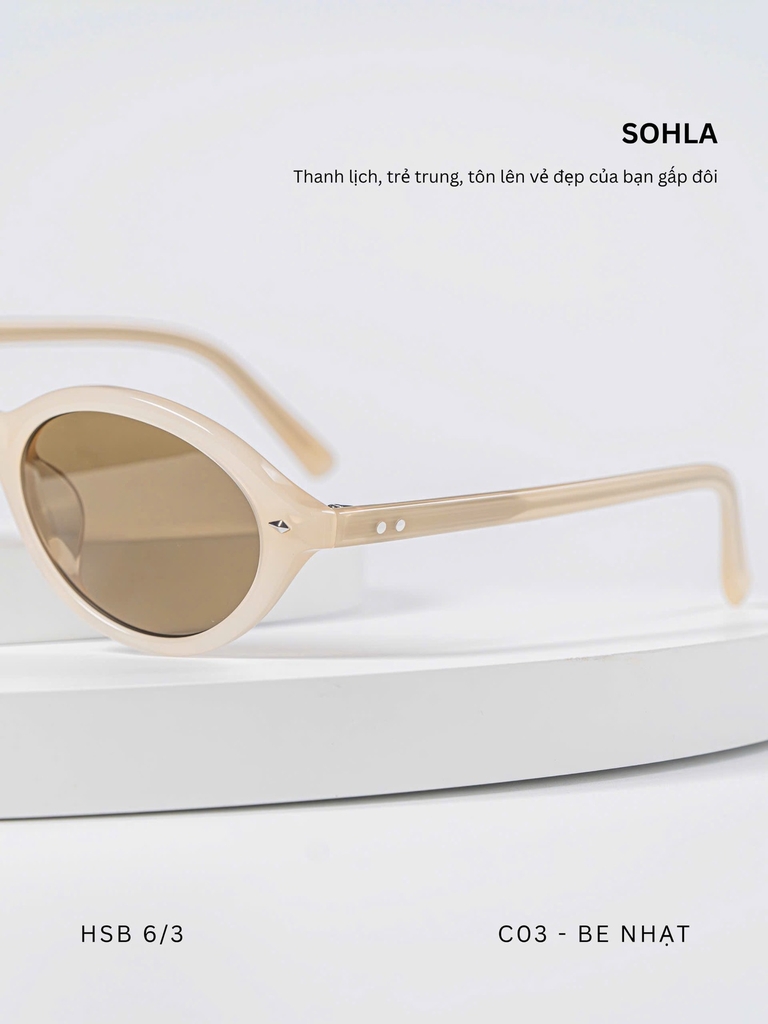 GỌNG KÍNH, HIỆU SOHLA, MÃ: HSB613