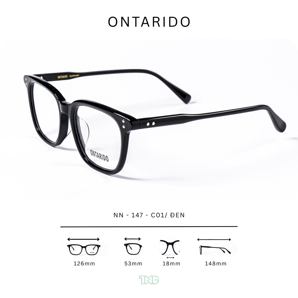 GỌNG KÍNH CẬN, HIỆU ONTARIDO, MÃ: NN-147