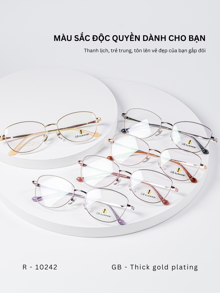 GỌNG KÍNH, HIỆU GB, MÃ: 10242