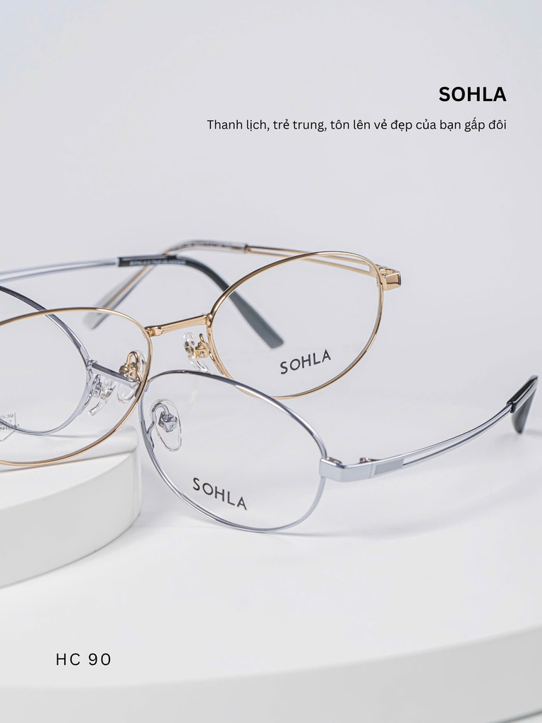 GỌNG KÍNH CẬN, HIỆU SOHLA, MÃ: HC90139