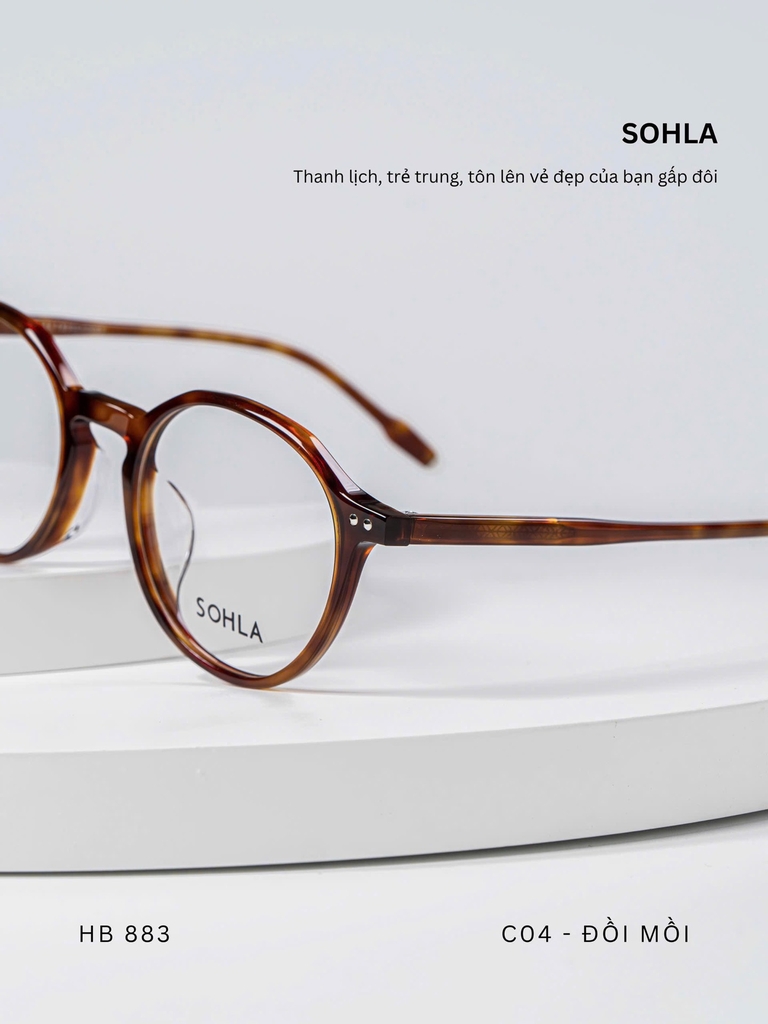 GỌNG KÍNH CẬN, HIỆU SOHLA, MÃ: 883