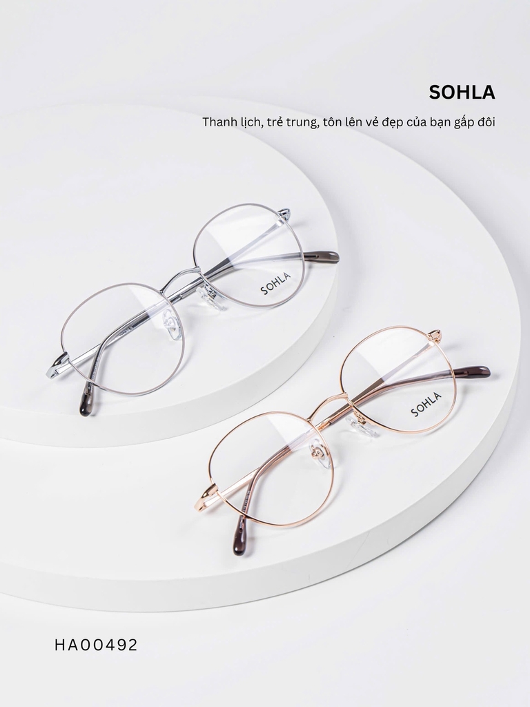 GỌNG KÍNH CẬN, HIỆU SOHLA, MÃ: HA00492
