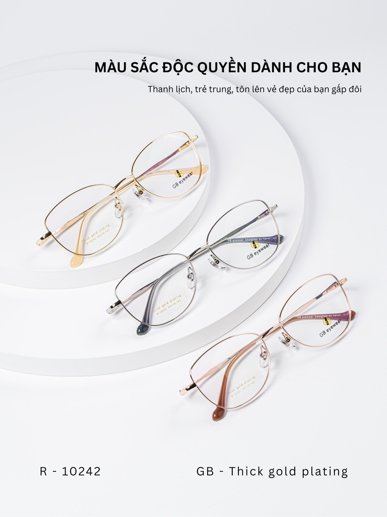 GỌNG KÍNH, HIỆU GB, MÃ: 10242