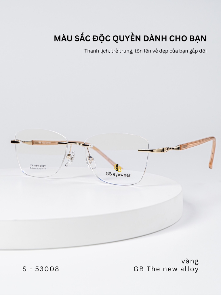 GỌNG KÍNH, HIỆU GB, MÃ:53008