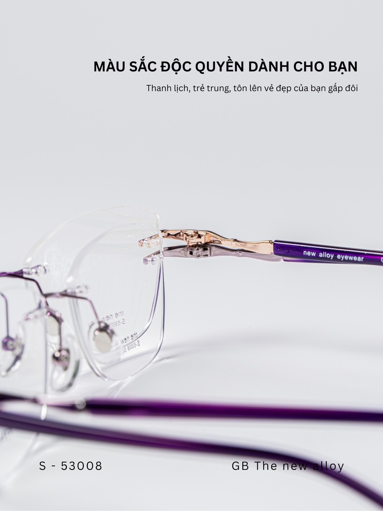GỌNG KÍNH, HIỆU GB, MÃ:53008