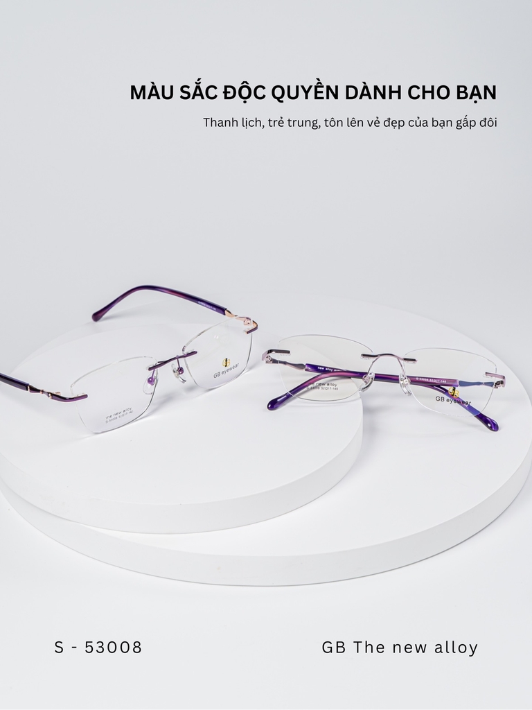 GỌNG KÍNH, HIỆU GB, MÃ:53008