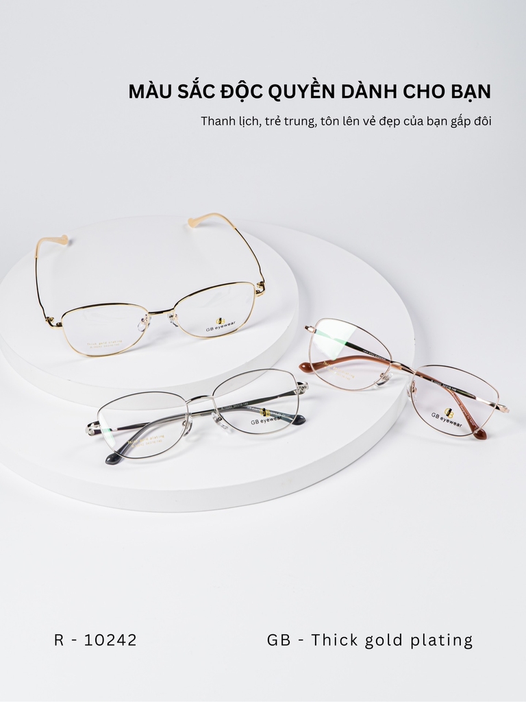 GỌNG KÍNH, HIỆU GB, MÃ: 10242