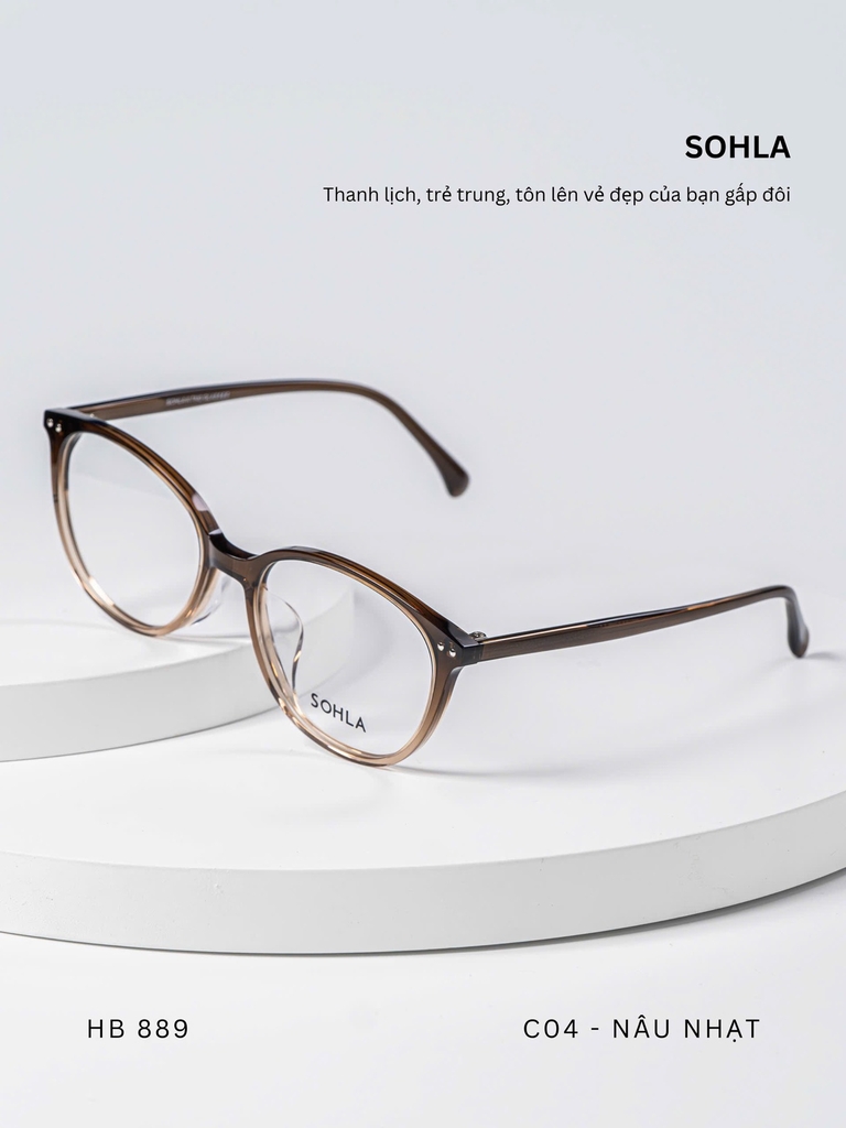 GỌNG KÍNH CẬN, HIỆU SOHLA, MÃ: HSB889