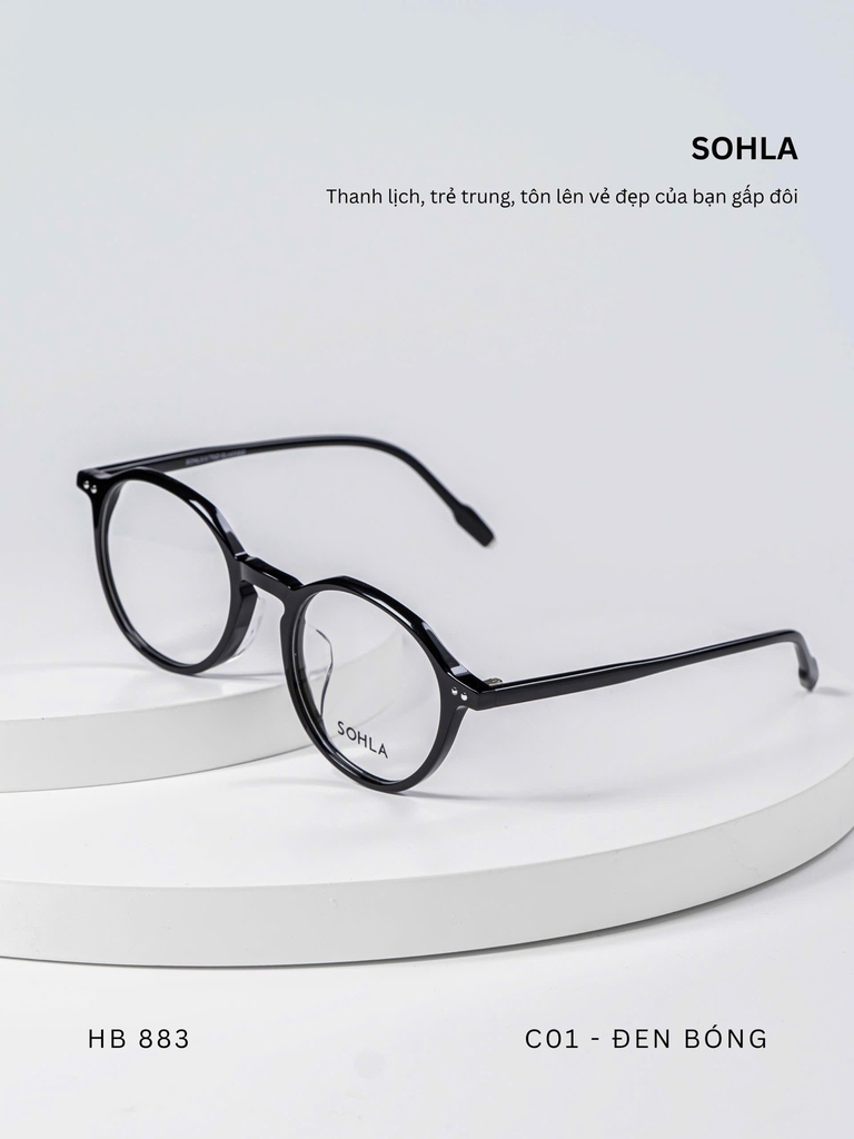 GỌNG KÍNH CẬN, HIỆU SOHLA, MÃ: 883