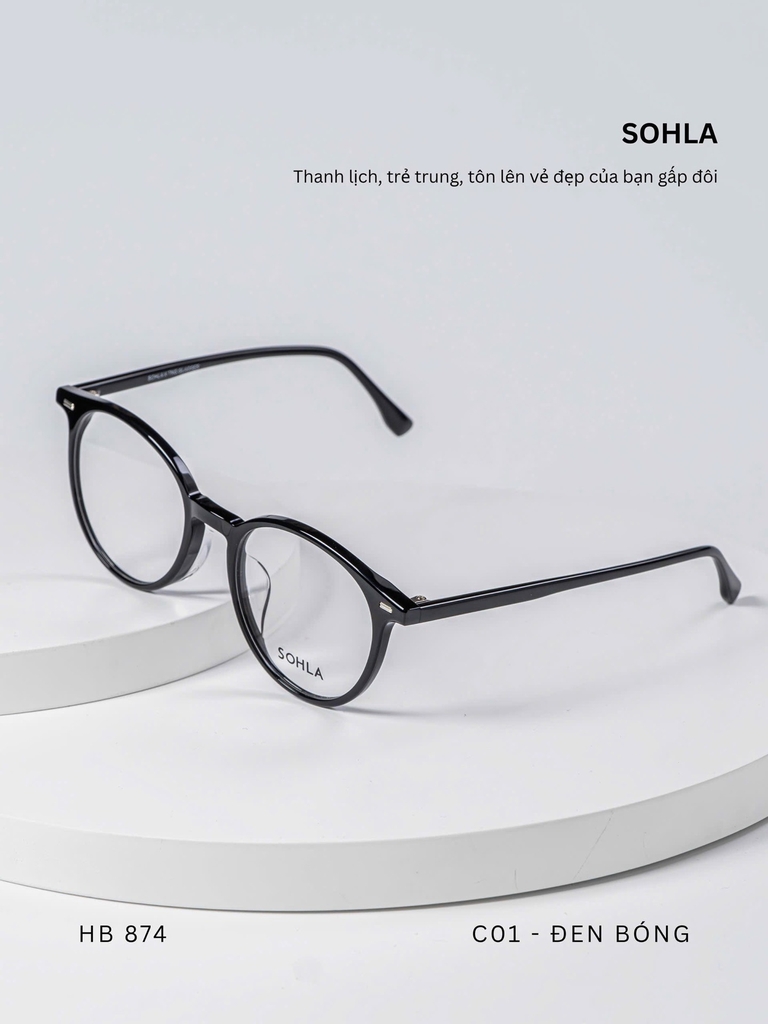 GỌNG KÍNH CẬN, HIỆU SOHLA, MÃ: HB874