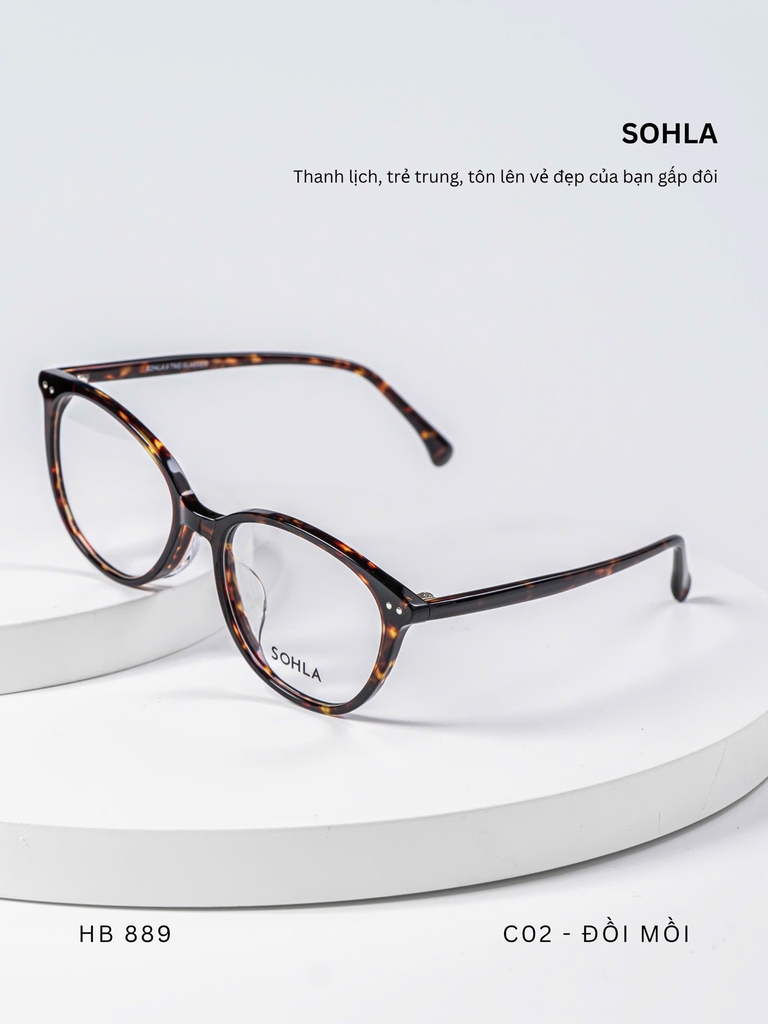 GỌNG KÍNH CẬN, HIỆU SOHLA, MÃ: HSB889