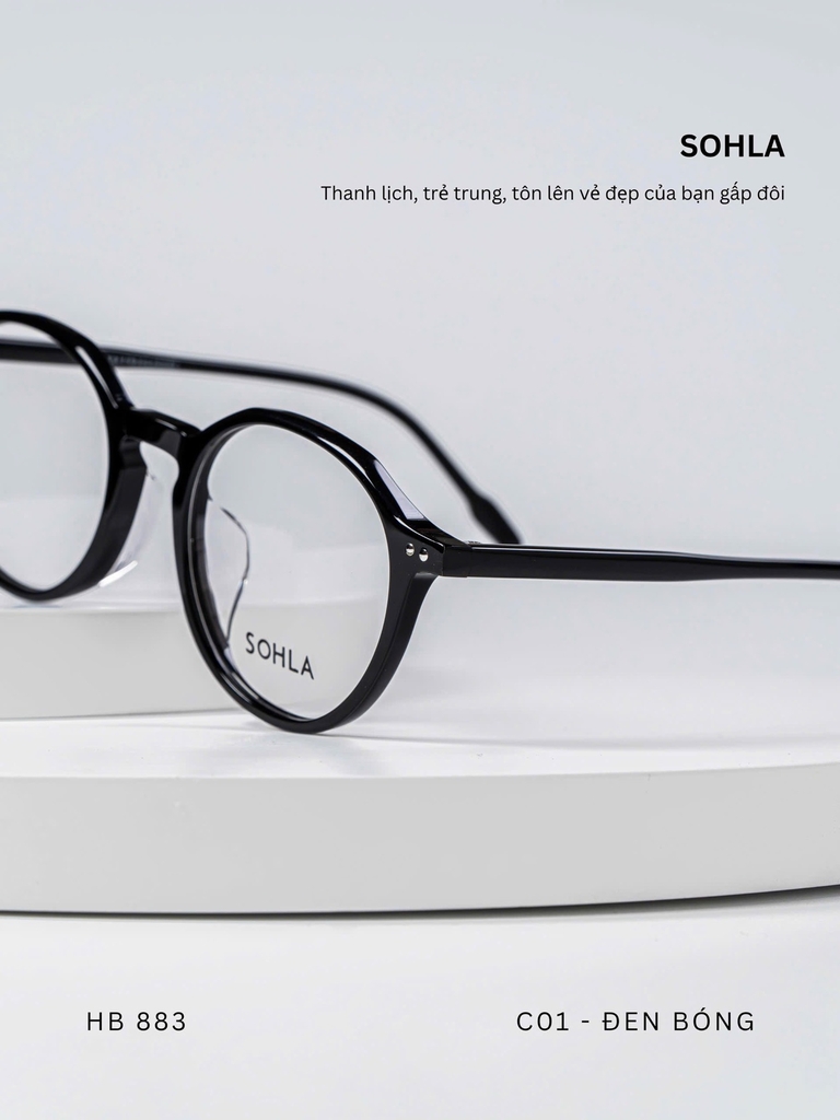 GỌNG KÍNH CẬN, HIỆU SOHLA, MÃ: 883