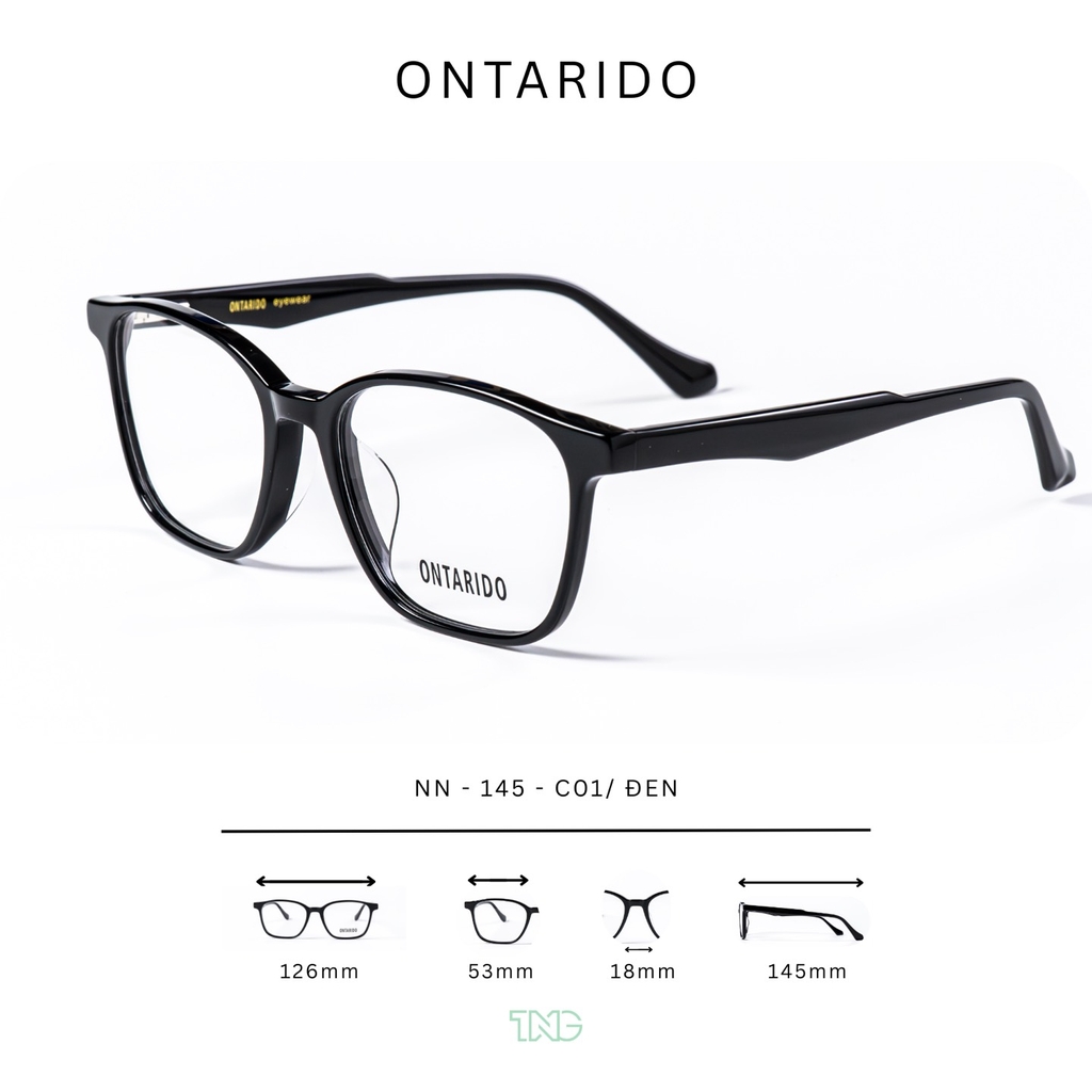 GỌNG KÍNH CẬN, HIỆU ONTARIDO, MÃ: NN-145