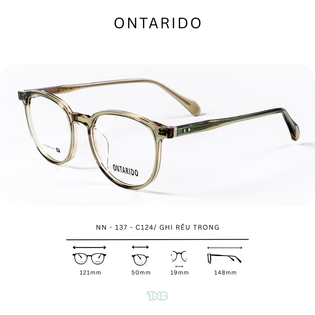 GỌNG KÍNH CẬN, HIỆU ONTARIDO, MÃ: NN-137