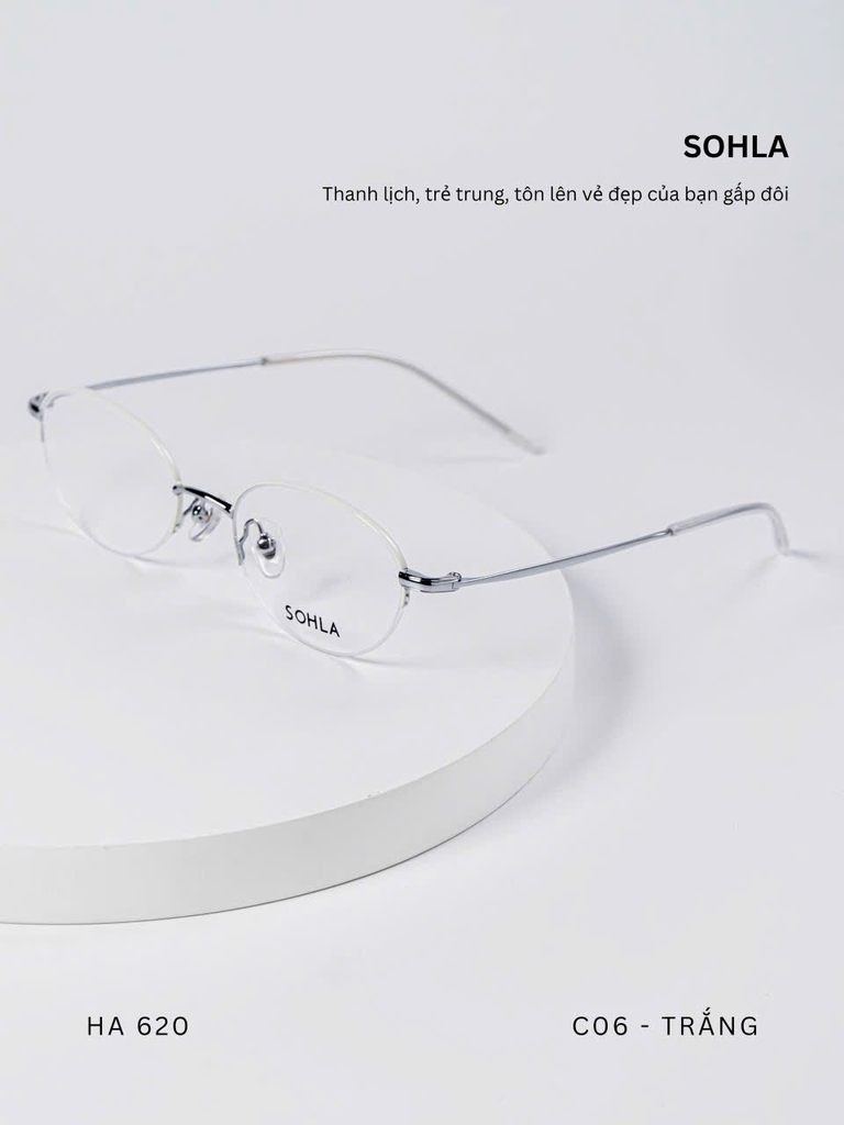 GỌNG KÍNH CẬN, HIỆU SOHLA, MÃ: HA62014