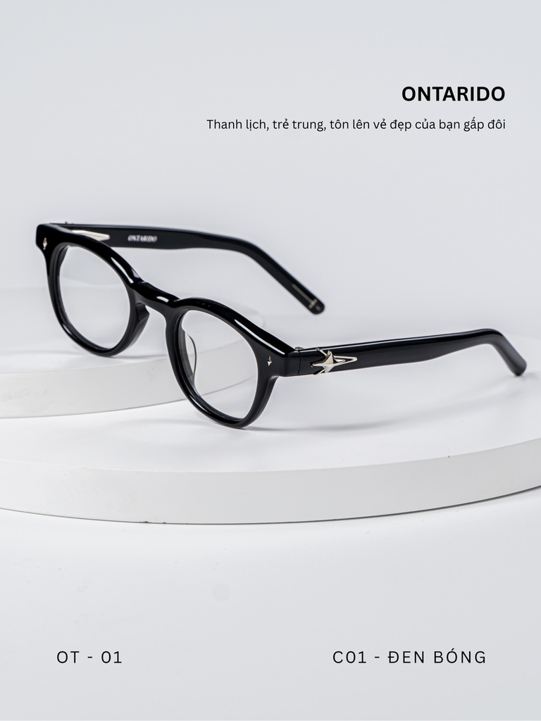 GỌNG KÍNH CẬN, HIỆU ONTARIDO, MÃ: OT01