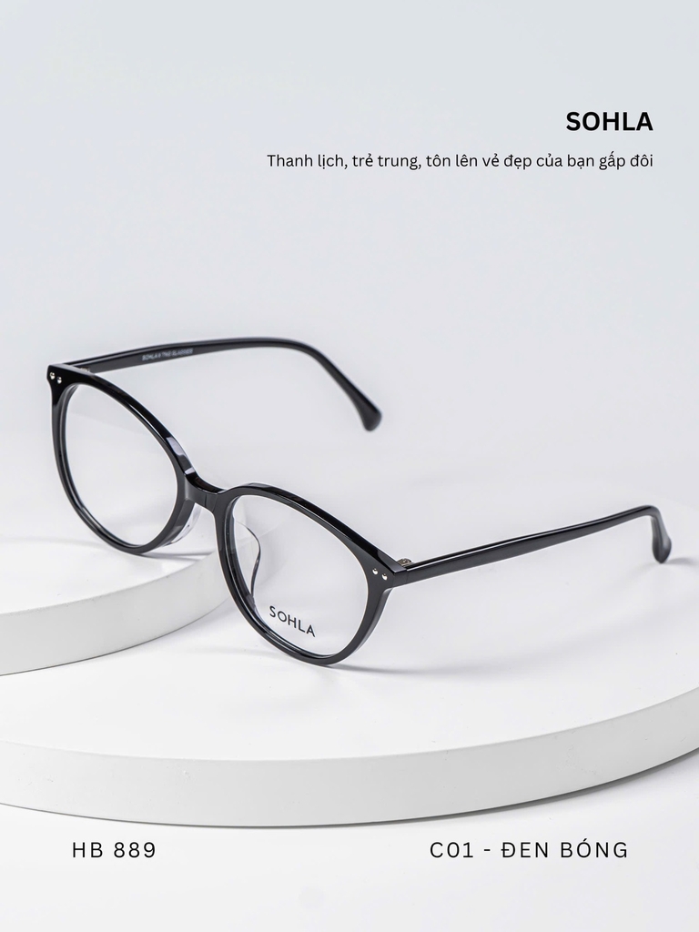 GỌNG KÍNH CẬN, HIỆU SOHLA, MÃ: HSB889