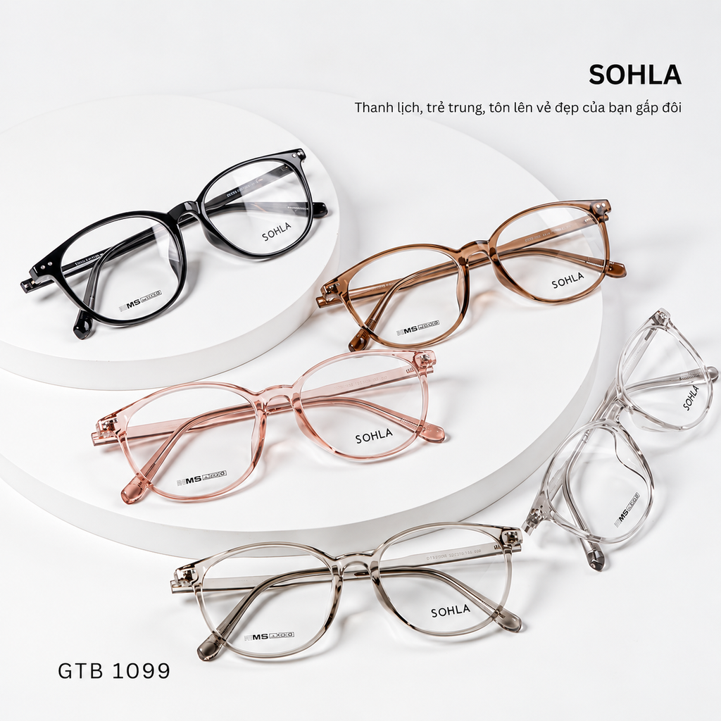 GỌNG KÍNH CẬN, HIỆU SOHLA, MÃ: H00455