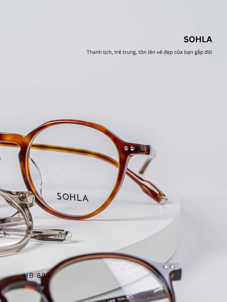 GỌNG KÍNH CẬN, HIỆU SOHLA, MÃ: 883
