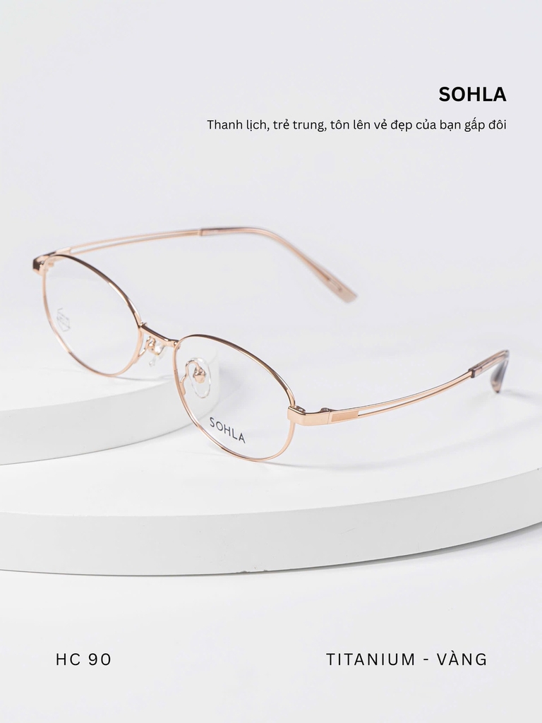 GỌNG KÍNH CẬN, HIỆU SOHLA, MÃ: HC90139