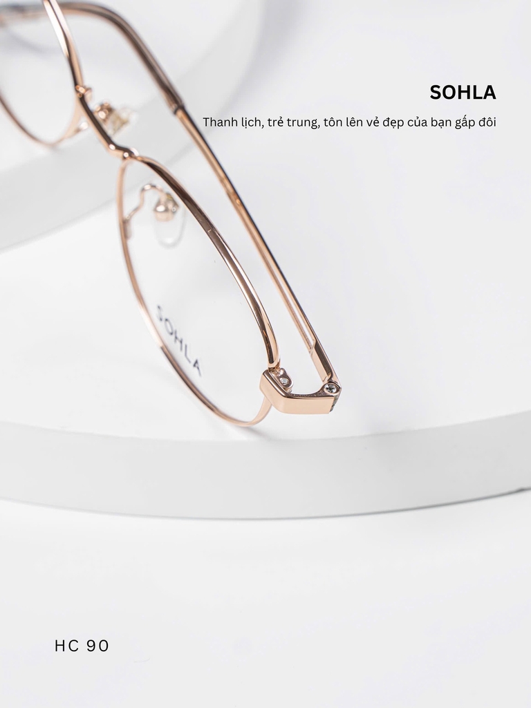 GỌNG KÍNH CẬN, HIỆU SOHLA, MÃ: HC90139