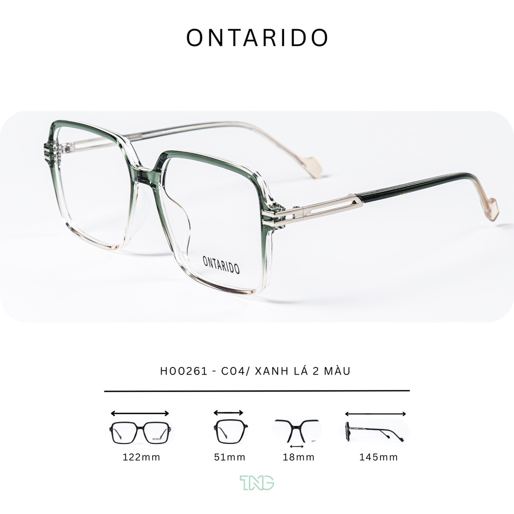 GỌNG KÍNH CẬN, HIỆU ONTARIDO, MÃ: H00261