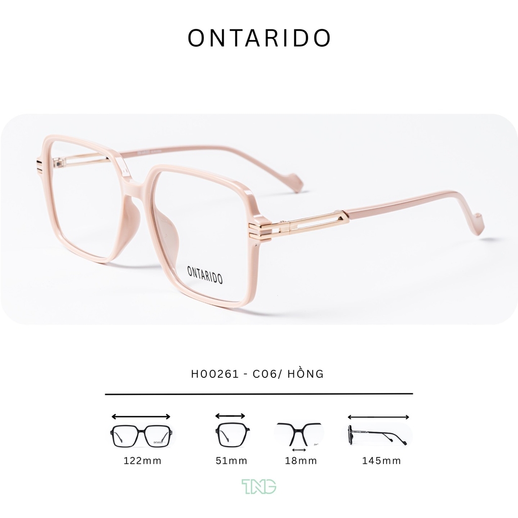 GỌNG KÍNH CẬN, HIỆU ONTARIDO, MÃ: H00261