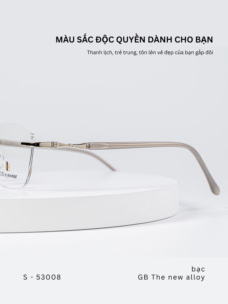 GỌNG KÍNH, HIỆU GB, MÃ:53008