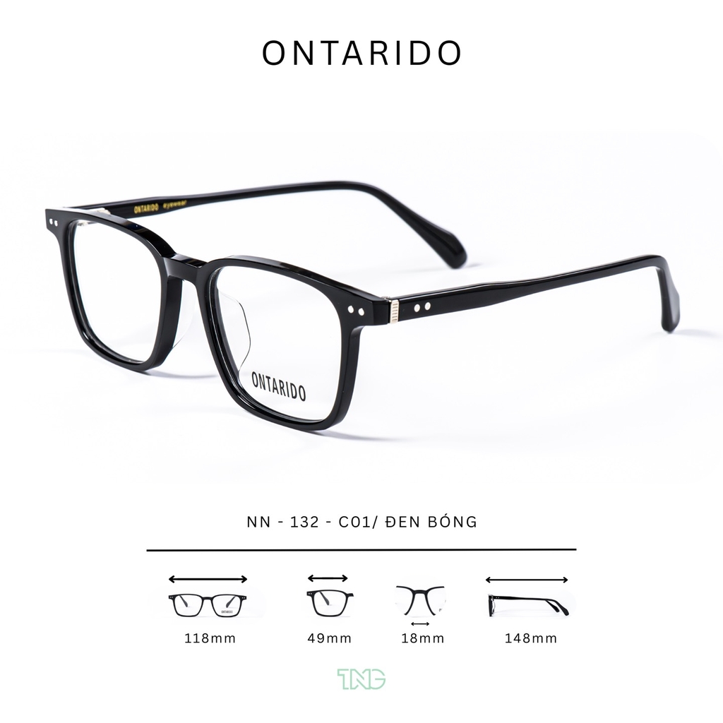 GỌNG KÍNH CẬN, HIỆU ONTARIDO, MÃ: NN-132