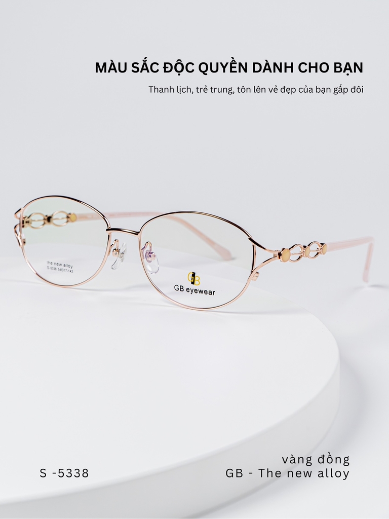 GỌNG KÍNH, HIỆU GB, MÃ: 5338