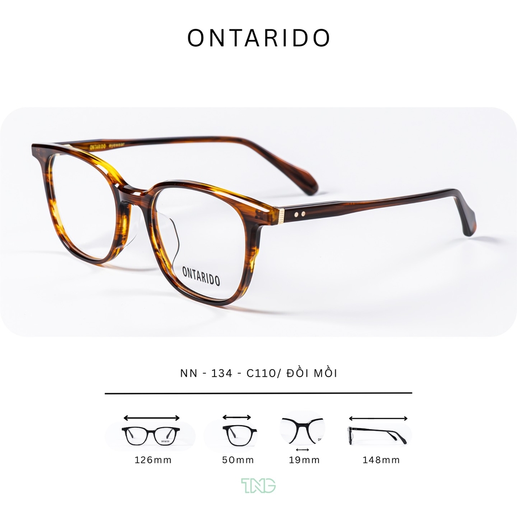 GỌNG KÍNH CẬN, HIỆU ONTARIDO, MÃ: NN-134