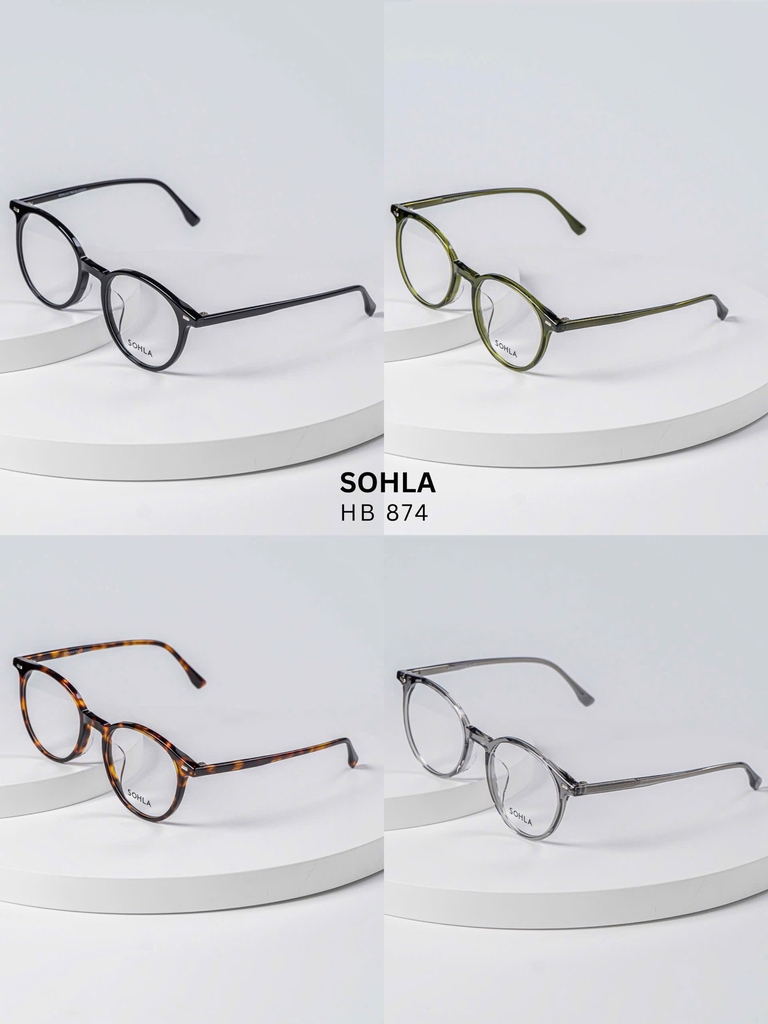 GỌNG KÍNH CẬN, HIỆU SOHLA, MÃ: HB874