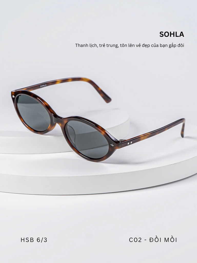 GỌNG KÍNH, HIỆU SOHLA, MÃ: HSB613