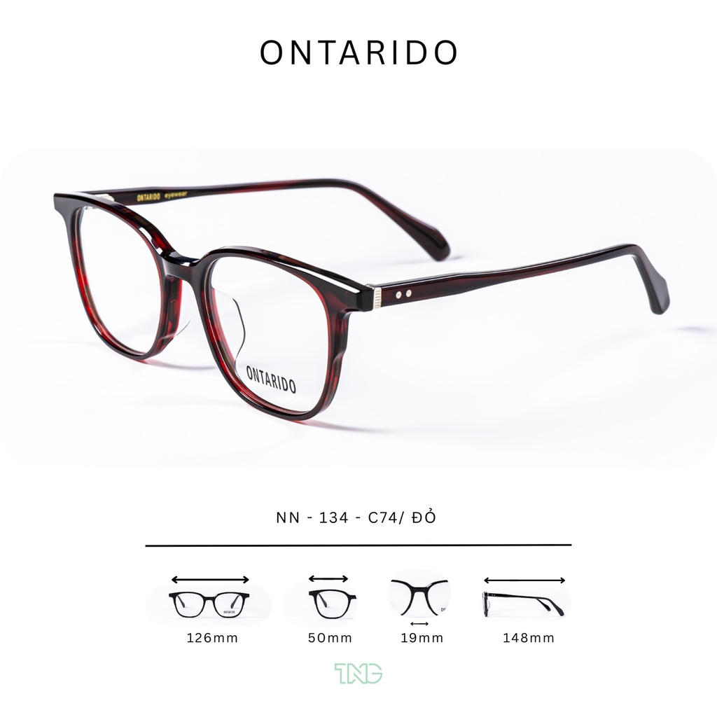GỌNG KÍNH CẬN, HIỆU ONTARIDO, MÃ: NN-134