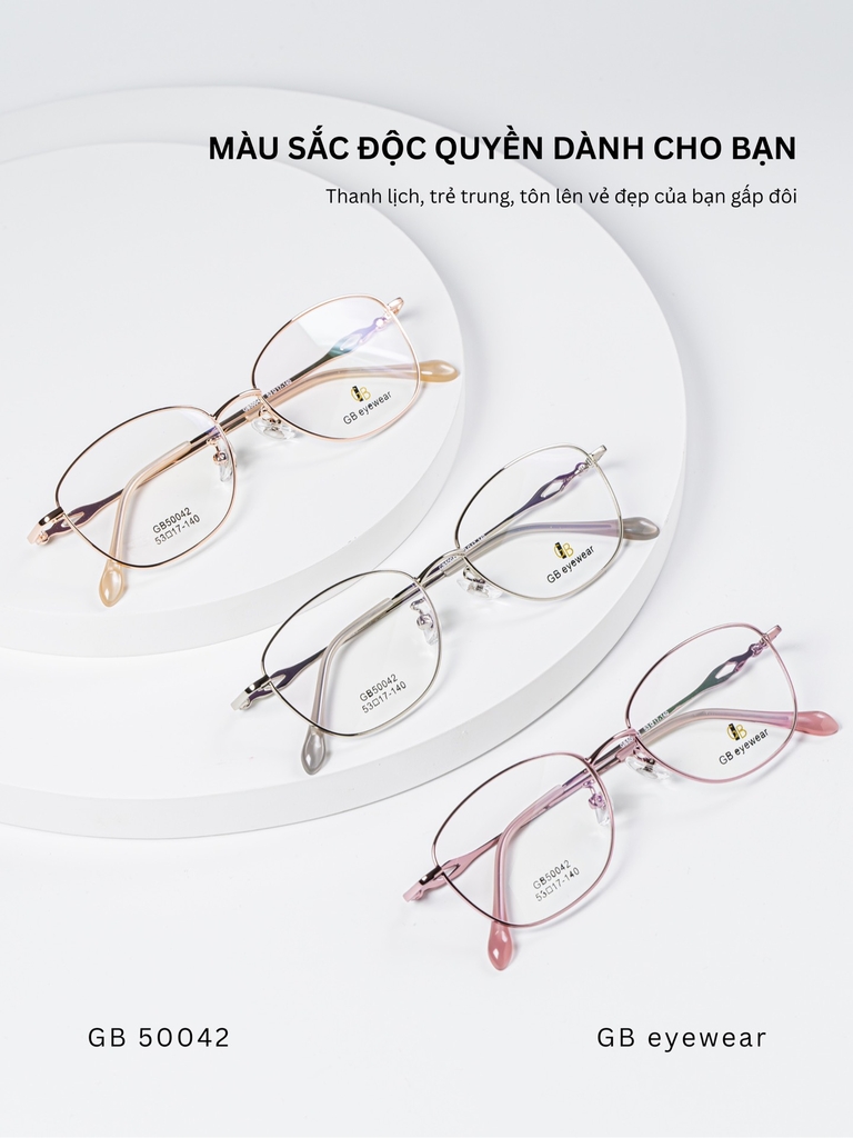GỌNG KÍNH, HIỆU GB, MÃ: 50042