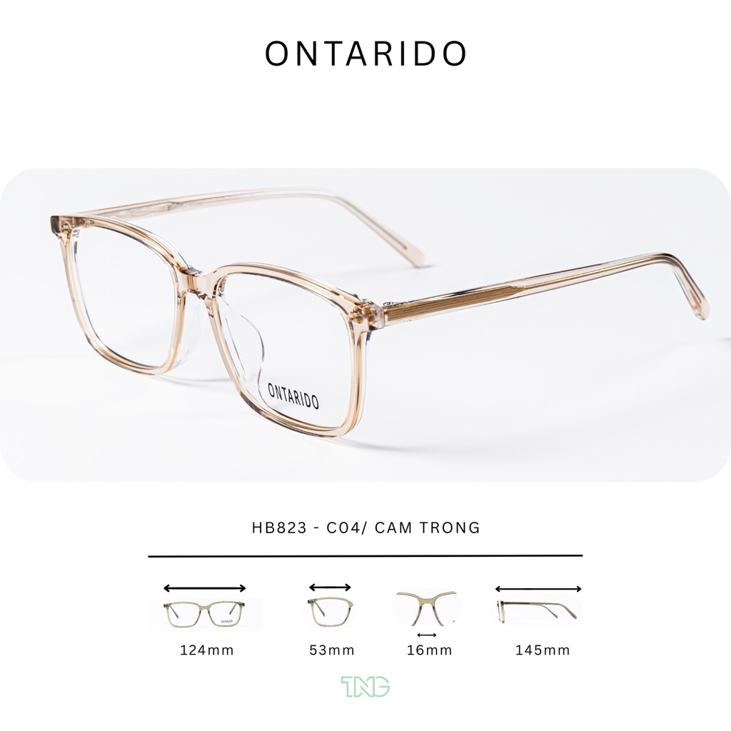 GỌNG KÍNH CẬN, HIỆU ONTARIDO, MÃ: HB823